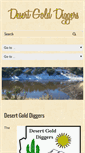 Mobile Screenshot of desert-gold-diggers.org